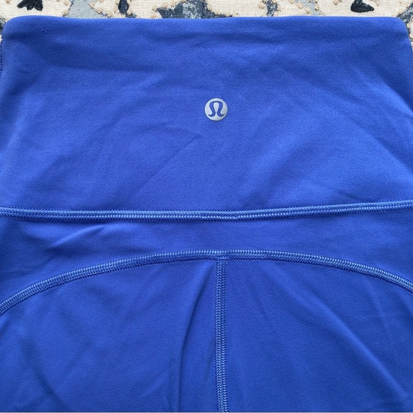 Lululemon Groove Super-High-Rise Flared Pant Nulu - Wild Indigo, Size 0 - Picture 1 of 4